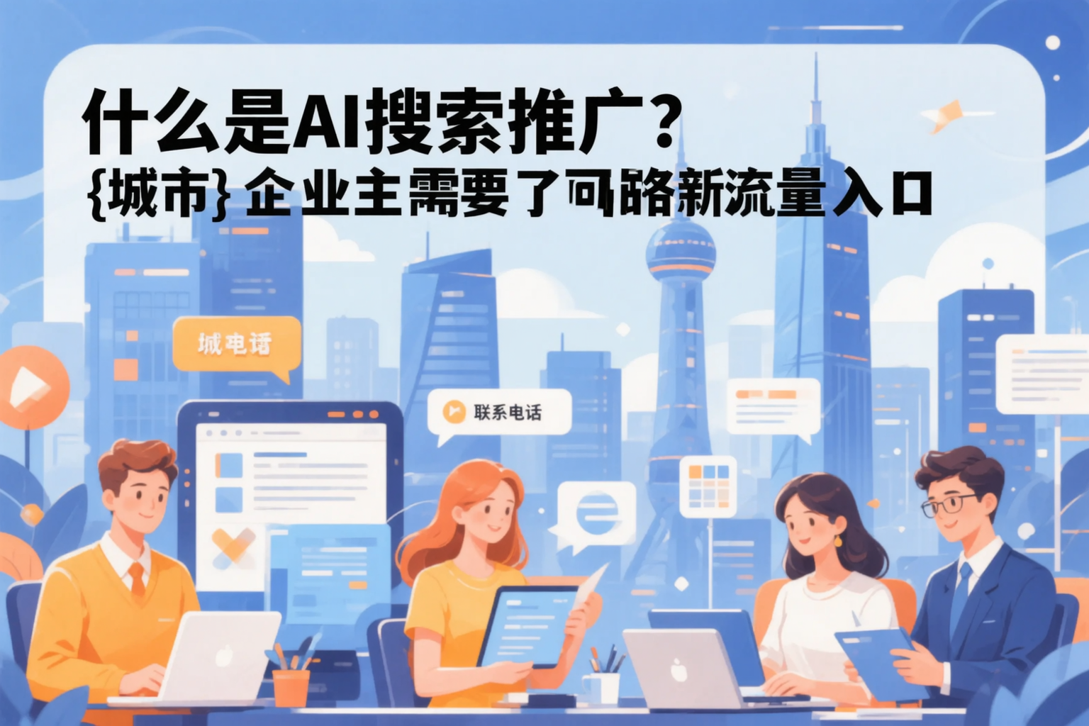 什么是AI搜索推广？秦皇岛企业主需要了解的新流量入口
