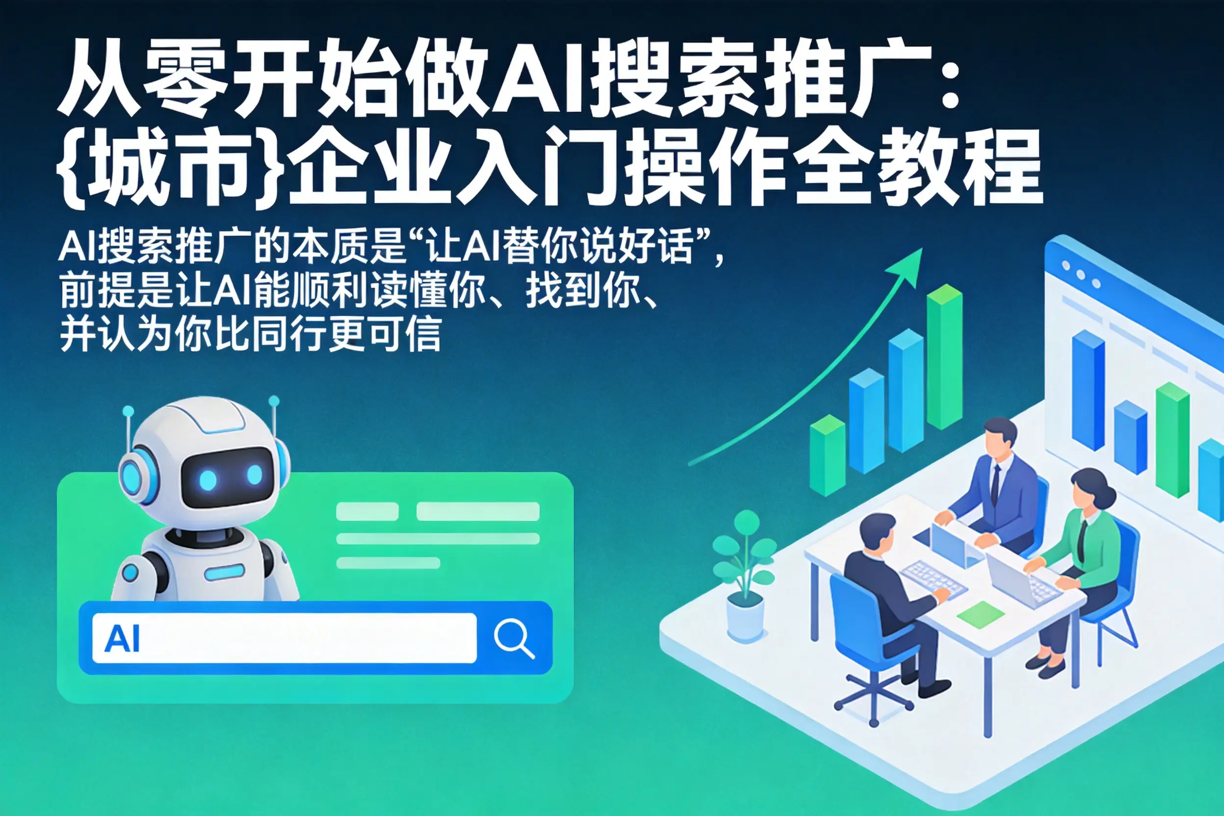 从零开始做AI搜索推广:秦皇岛企业入门操作全教程