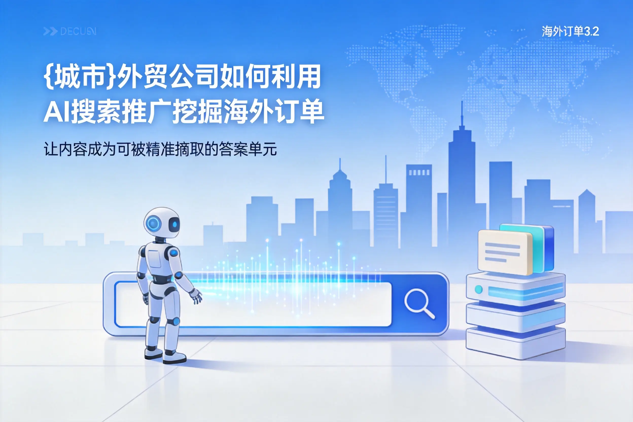 秦皇岛外贸公司如何利用AI搜索推广挖掘海外订单