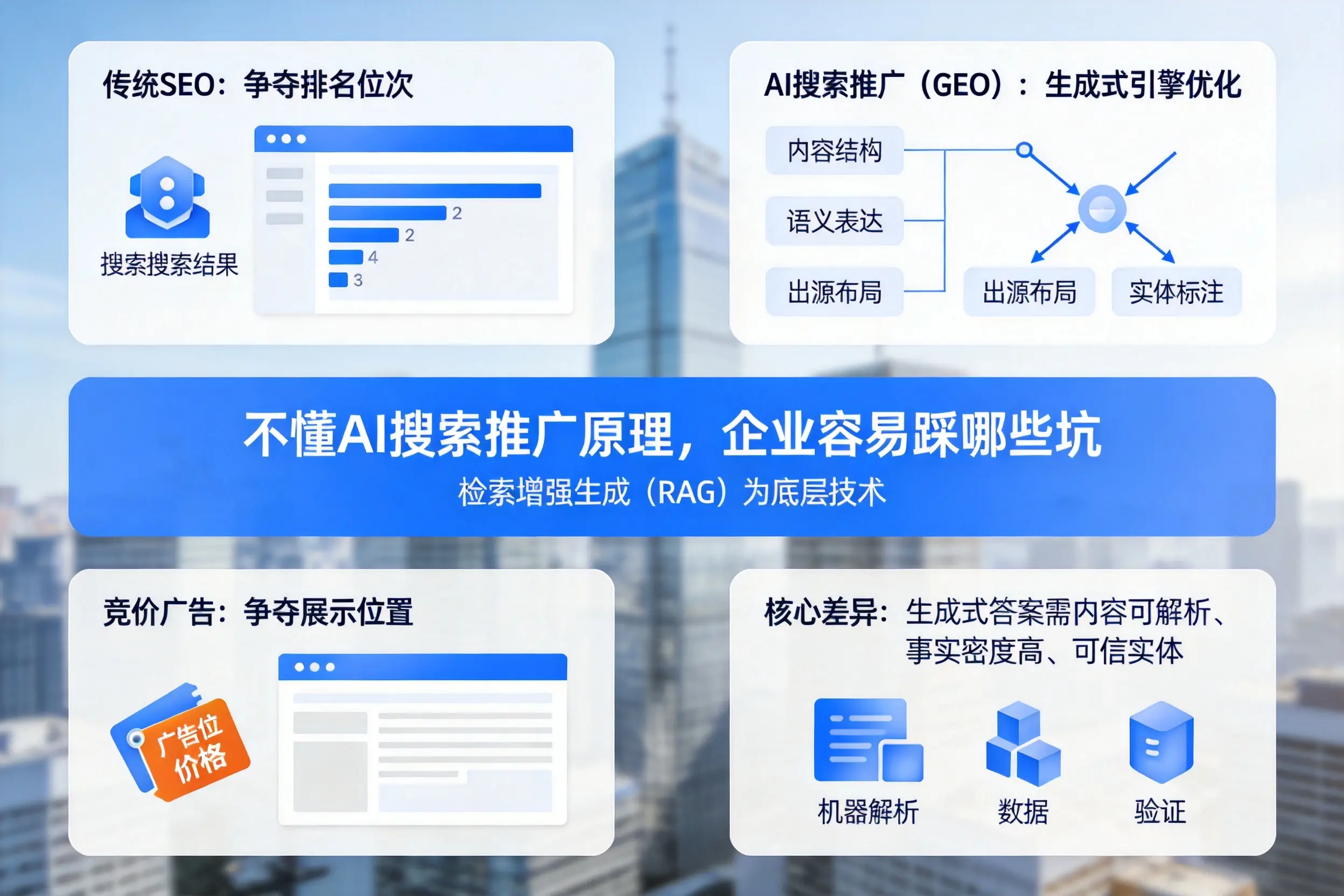 不懂AI搜索推广原理，秦皇岛企业容易踩哪些坑