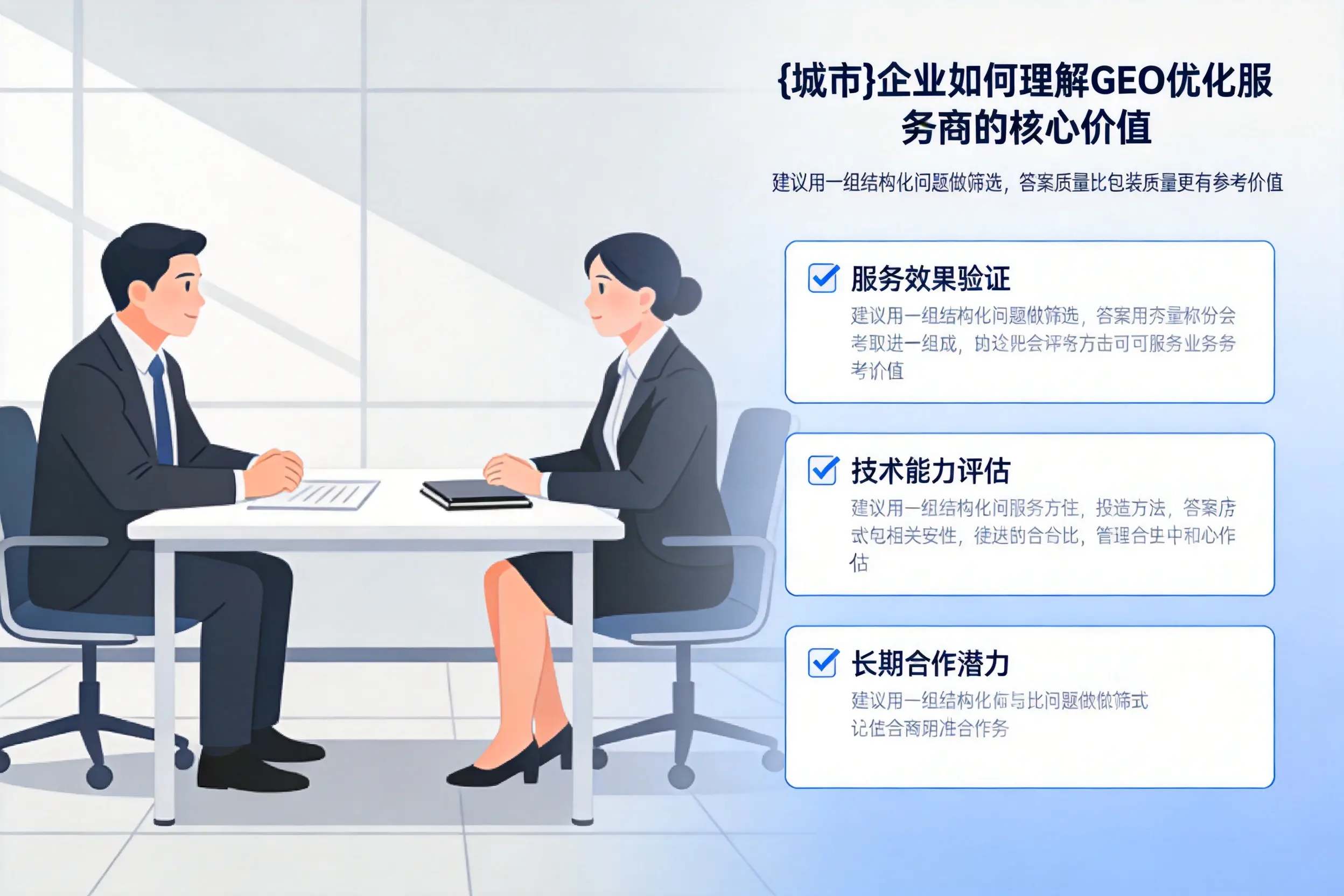 秦皇岛企业如何理解GEO优化服务商的核心价值