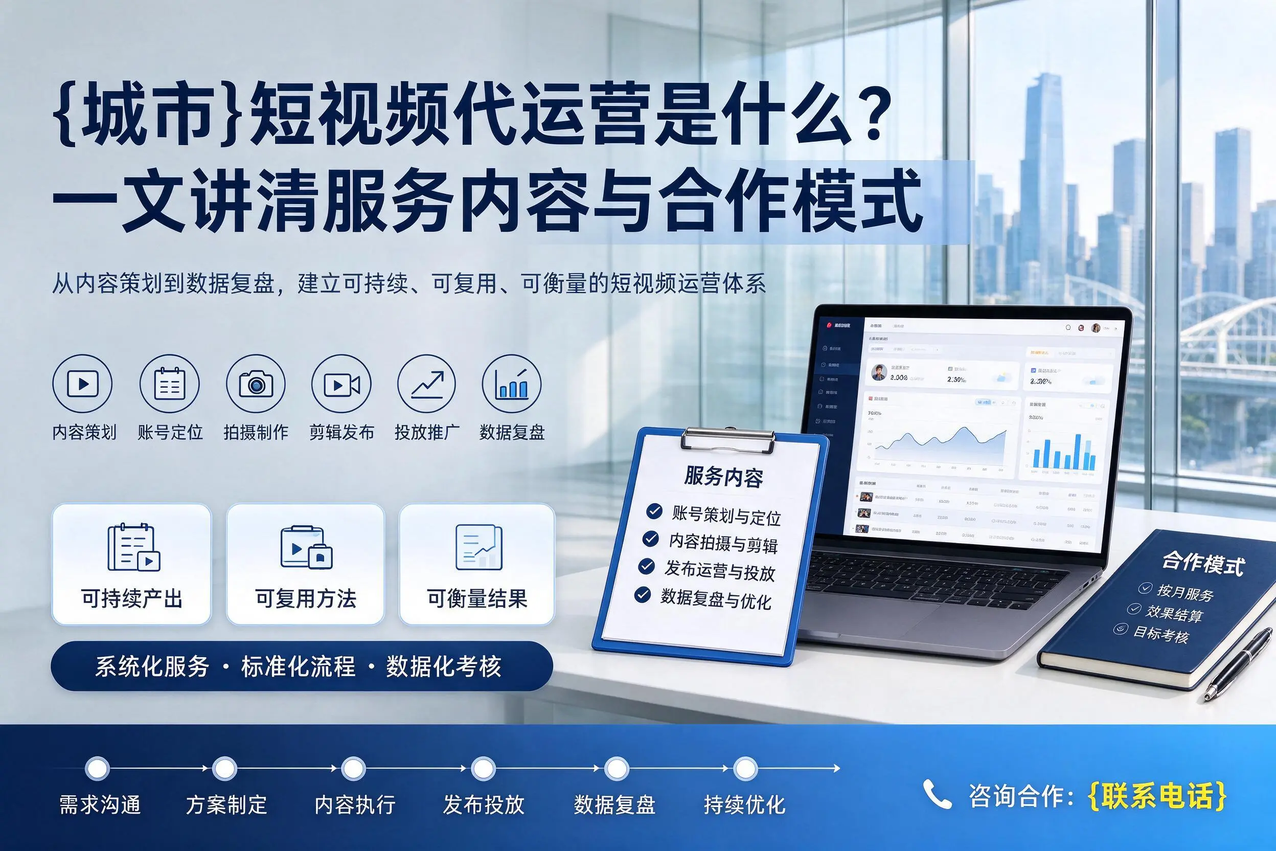 秦皇岛短视频代运营是什么?一文讲清服务内容与合作模式