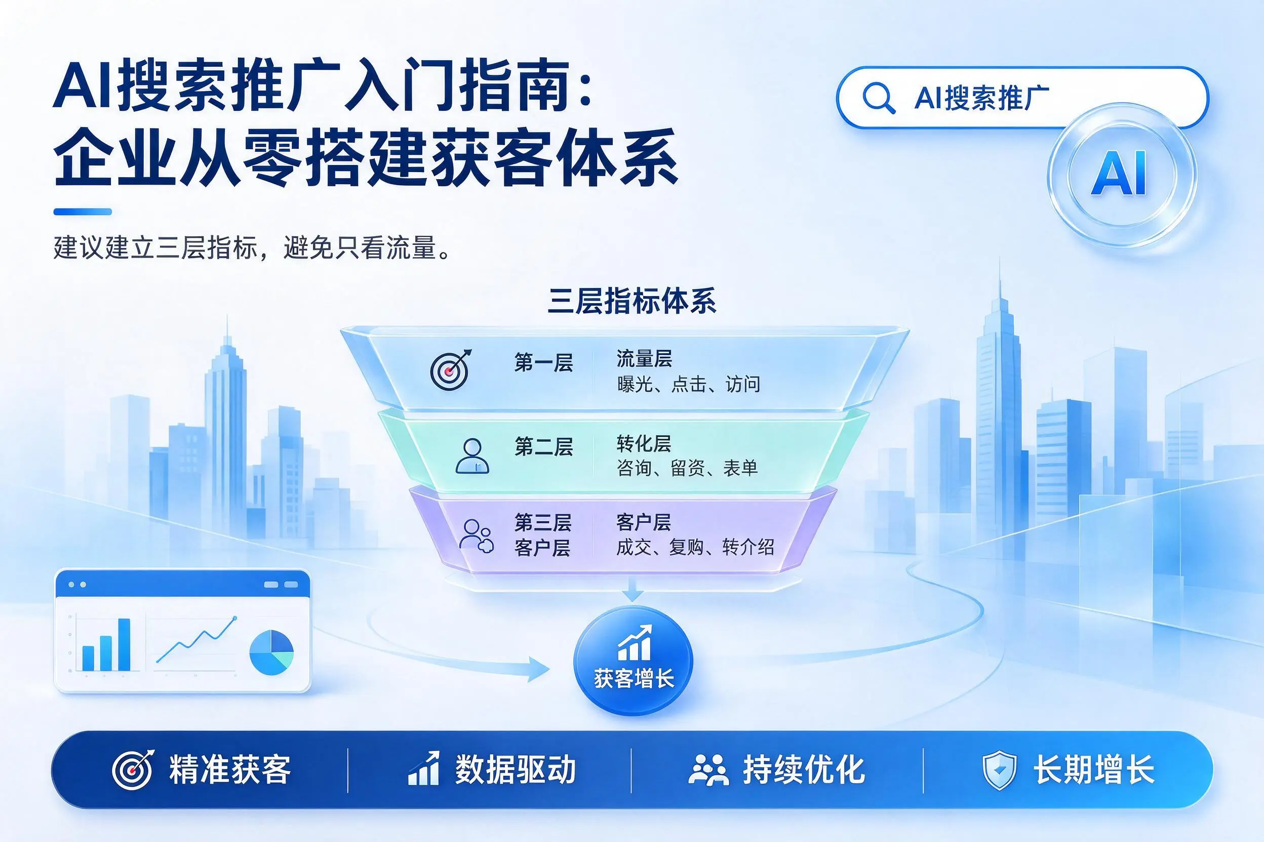 AI搜索推广入门指南:秦皇岛企业从零搭建获客体系
